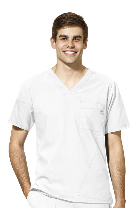 W123 - Blouse médicale - Blanc - Homme