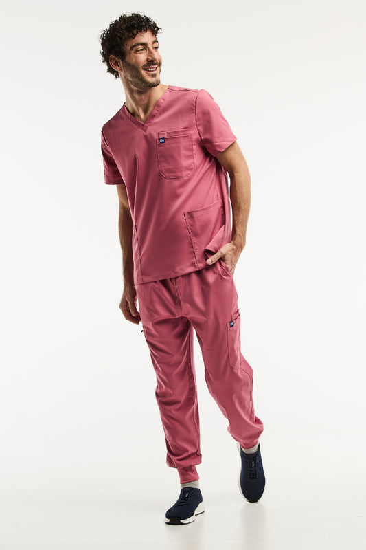 LUCA Jogger - Tenue médicale - Homme - Rose