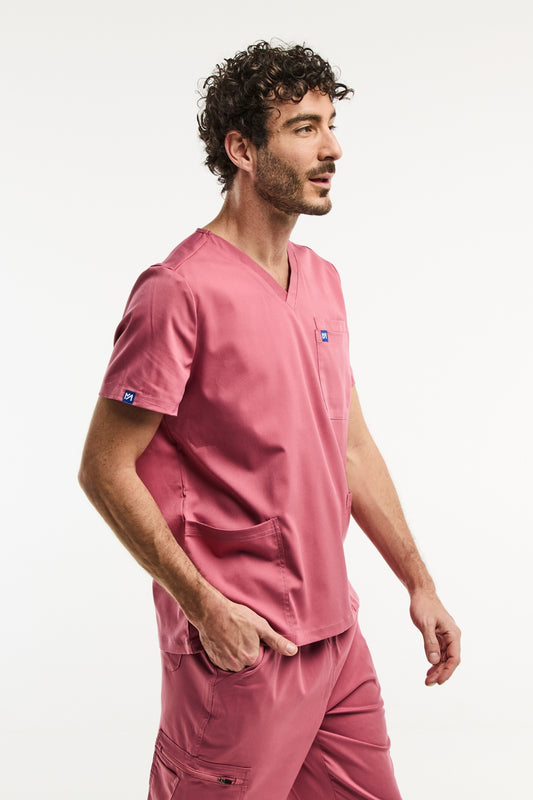 LUCA - Tunique médicale - Homme - Rose