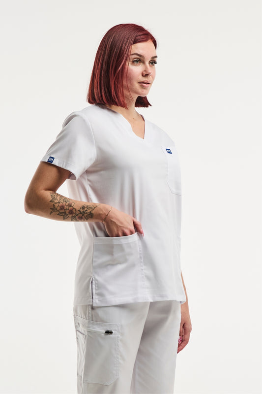 EMMA - Tunique médicale - Femme - Blanc