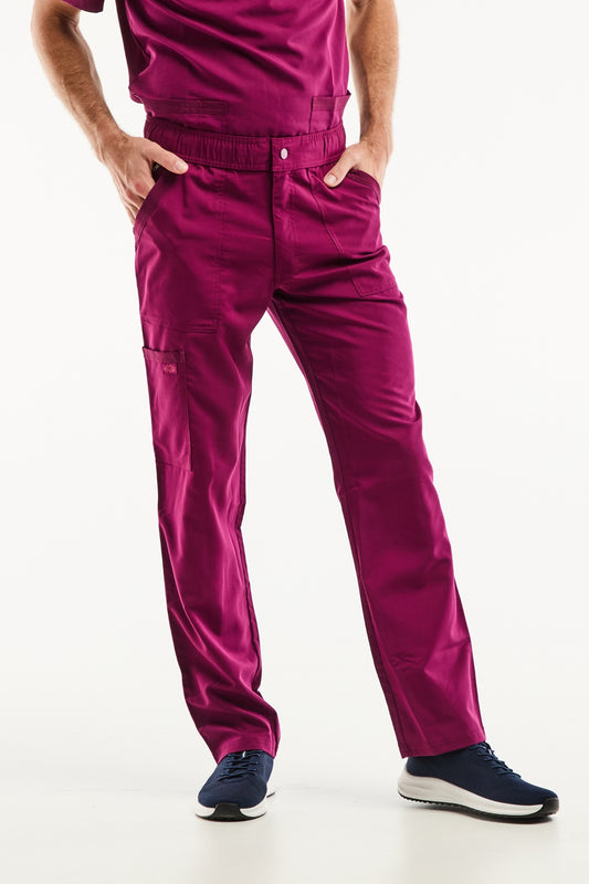 Balance by Dickies® - Pantalon médical - Homme - Bordeaux