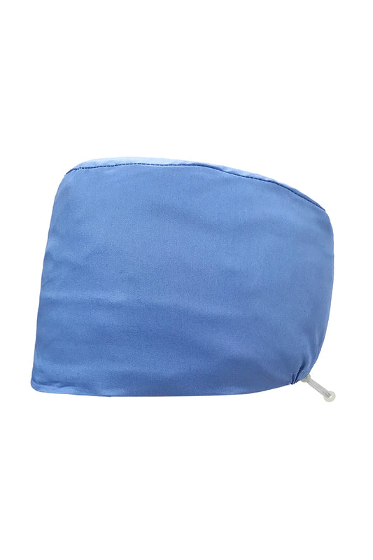 Calot chirurgien/bloc opératoire - Bleu clair- Cheveux longs