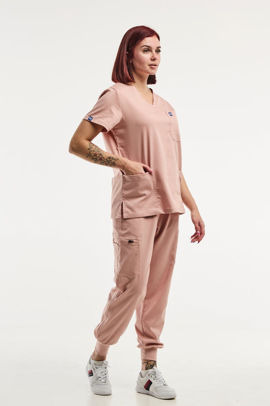EMMA jogger – Tenue médicale – Femme – Rose Clair