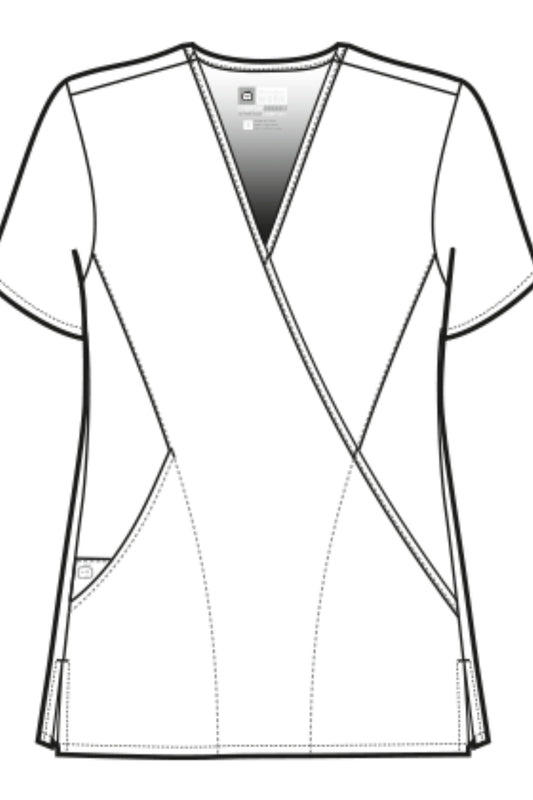 Classicfit - Blouse médicale - Femme - Mauve