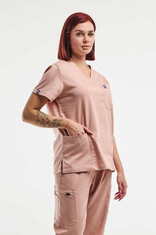 EMMA - Tunique médicale - Femme - Rose Clair