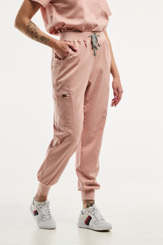 EMMA jogger - Pantalon médical - Femme - Rose Clair
