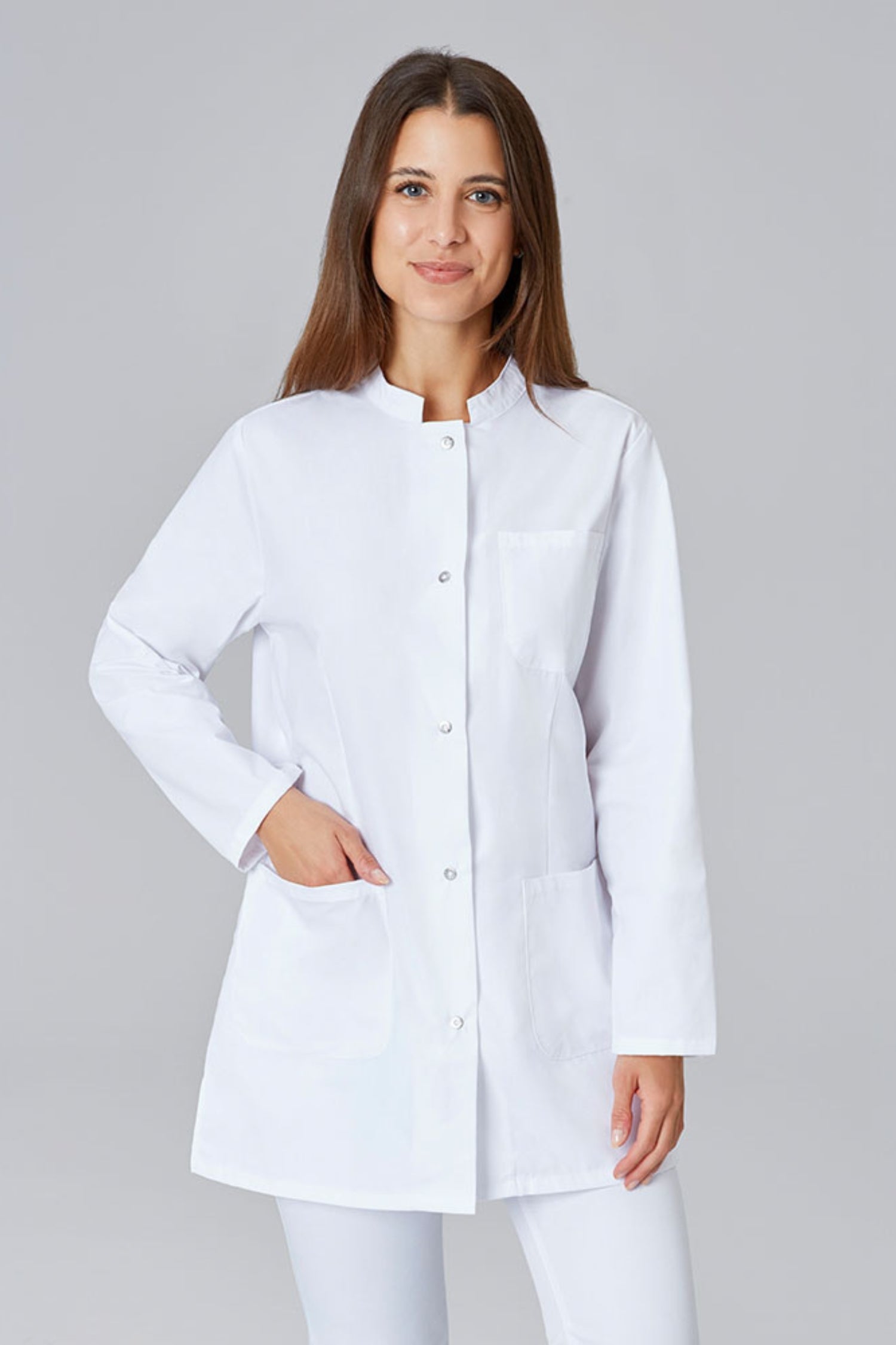 White Dickies Blouse Medicale Blouse Médicale Femme Blanche