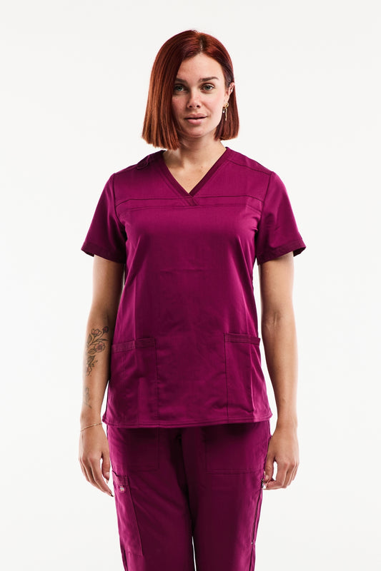 Balance by Dickies® - Tunique médicale - Femme - Bordeaux
