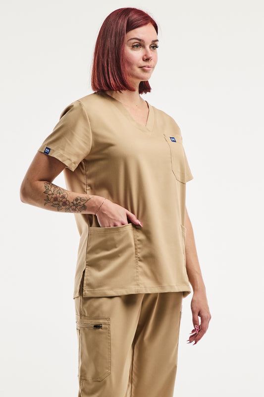 EMMA - Tunique médicale - Femme - Beige