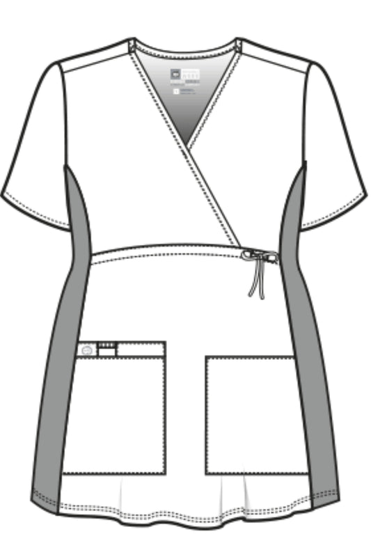 WonderWork - Blouse medicale maternité - Gris foncé