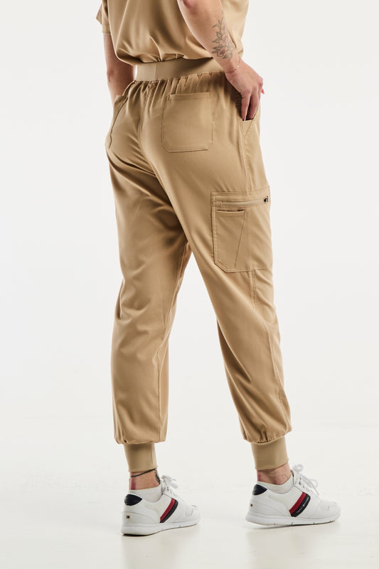 EMMA jogger - Pantalon médical - Femme - Beige