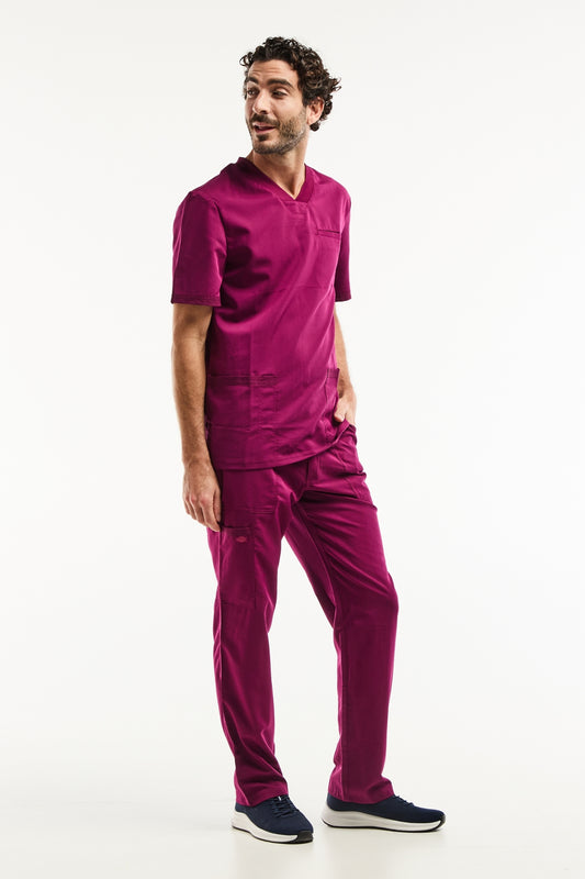 Balance by Dickies® - Tenue de bloc - Homme - Bordeaux