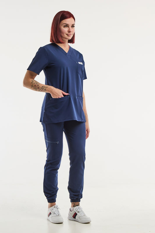 Slimfit - Tenue médicale - Bleu