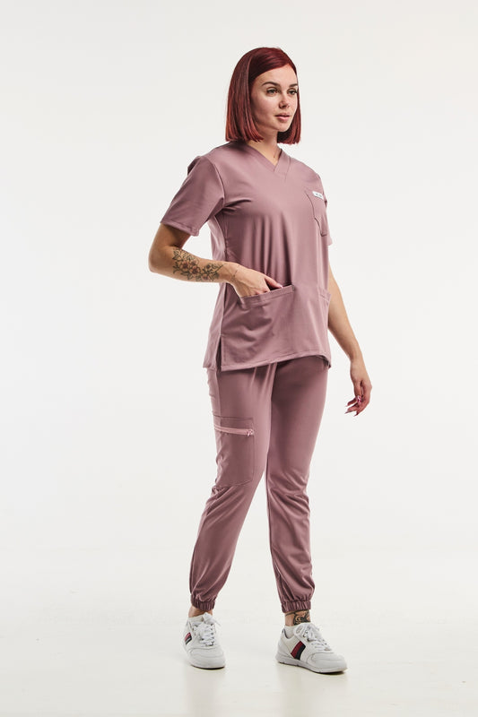 Slimfit - Tenue médicale - Rose