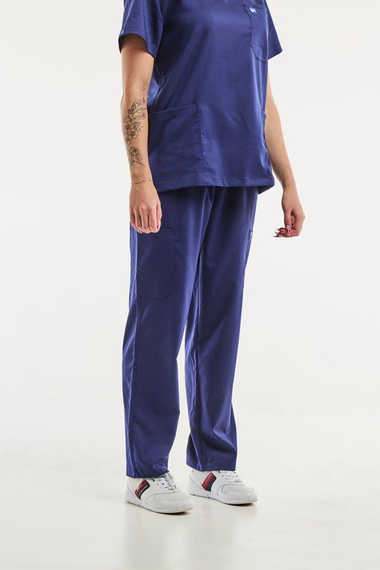 EMMA - Pantalon médical - Femme - Bleu Marine