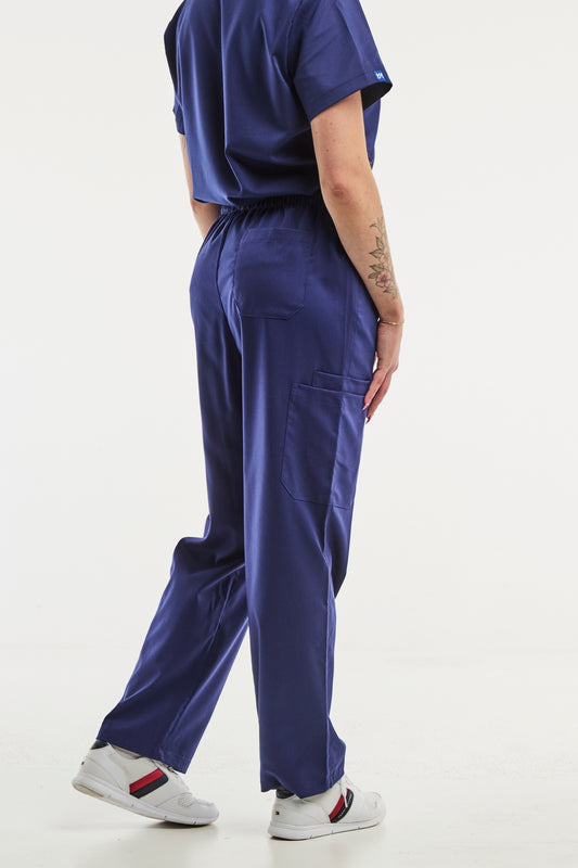 EMMA - Pantalon médical - Femme - Bleu Marine