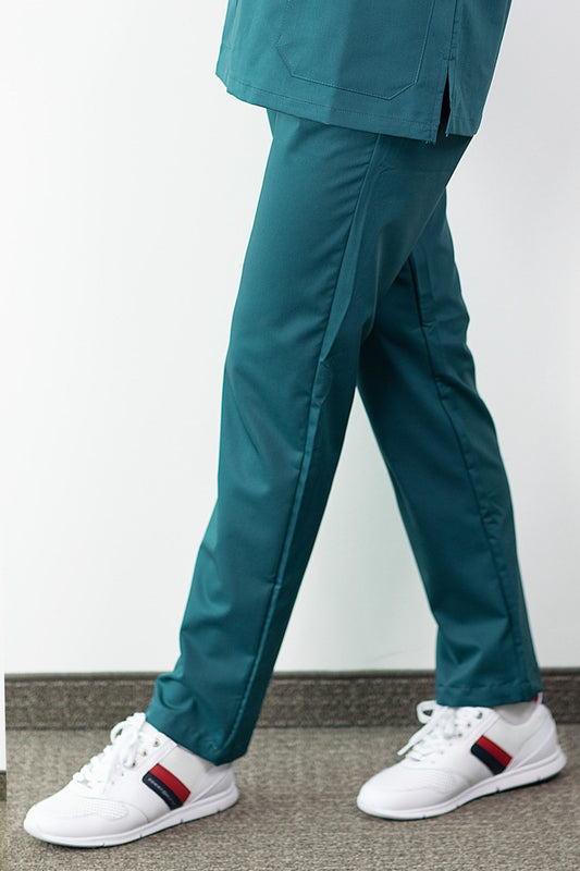 Pantalon médical - vert infini, Confort