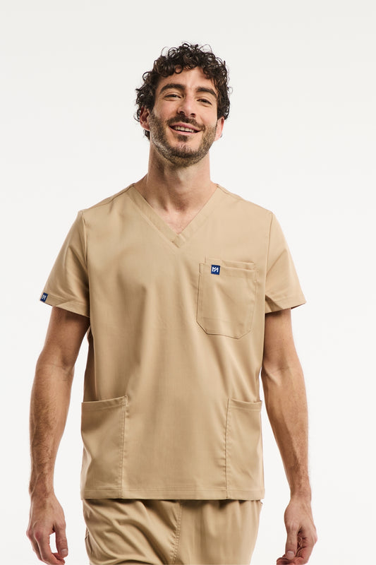 LUCA - Tunique médicale - Homme - Beige