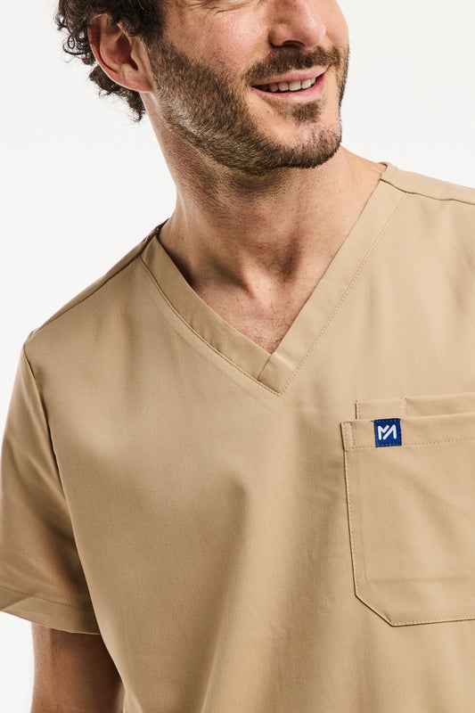 LUCA - Tunique médicale - Homme - Beige