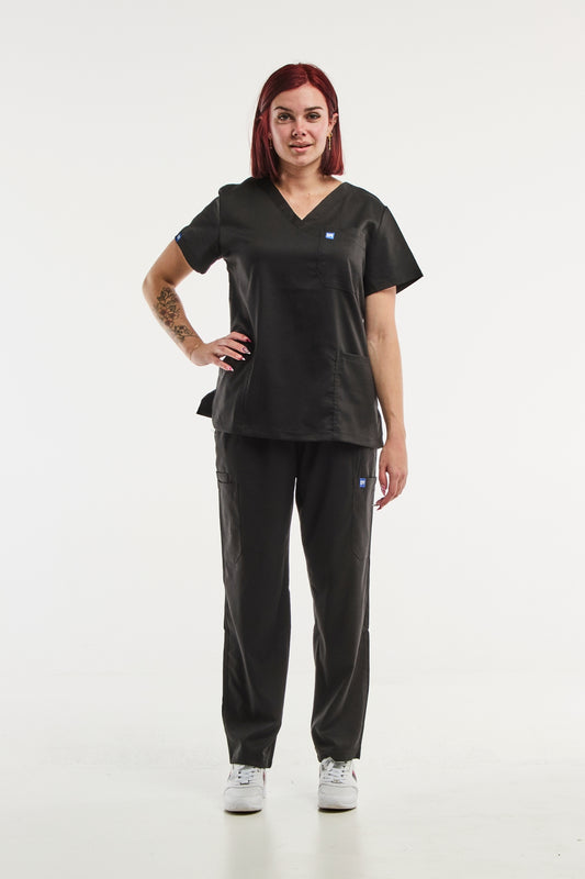 EMMA – Tenue médicale – Femme – Noir