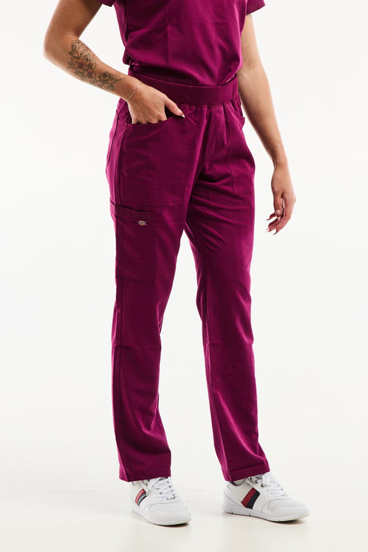 Balance by Dickies® - Pantalon médical - Femme - Bordeaux