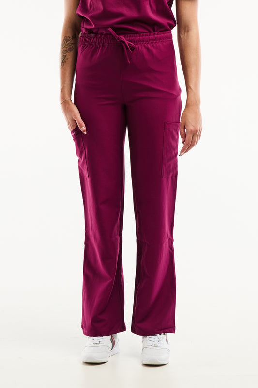 Cherokee® ProTech - Pantalon médical - Femme - Bordeaux