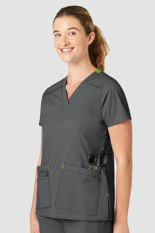 Bella - Blouse médicale - Femme - Gris