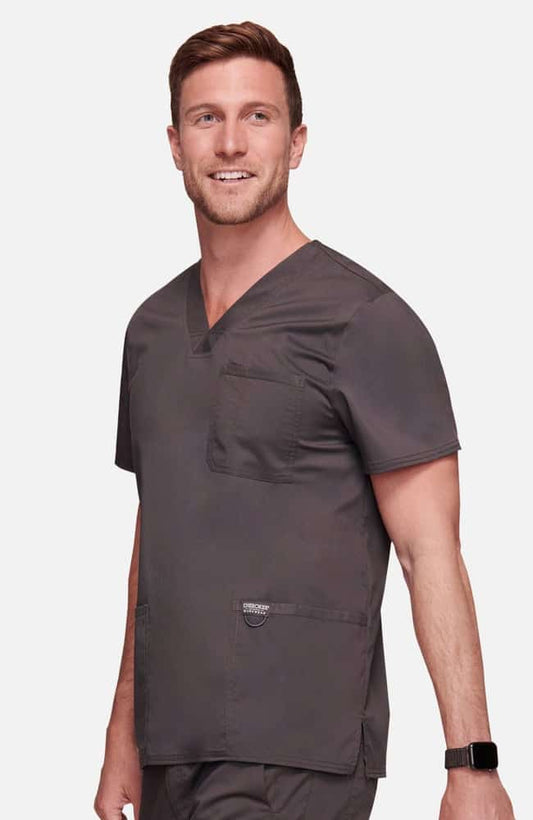 Cherokee® - Tunique médicale - Homme - Gris foncé