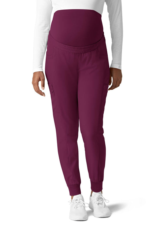 W123 - Pantalon médical femme maternité - Bordeaux