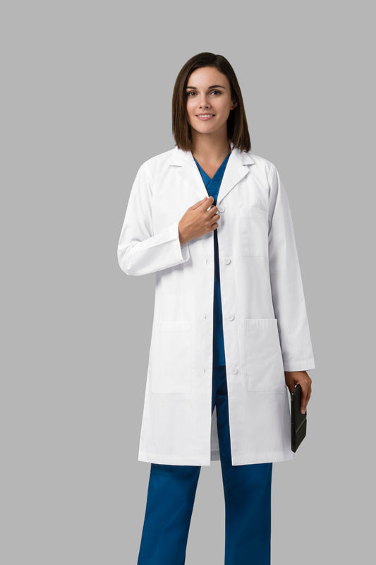 Blouse médicale femme - Blanche - WONDERLAB®