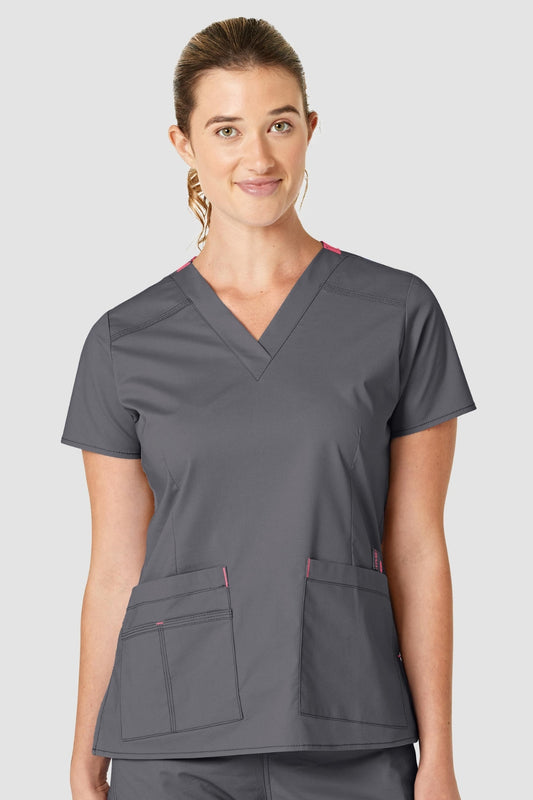 Bella - Blouse médicale - Femme - Gris