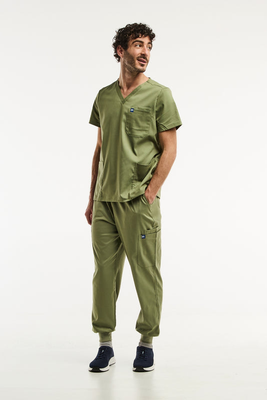 LUCA Jogger - Tenue médicale - Homme - Olive
