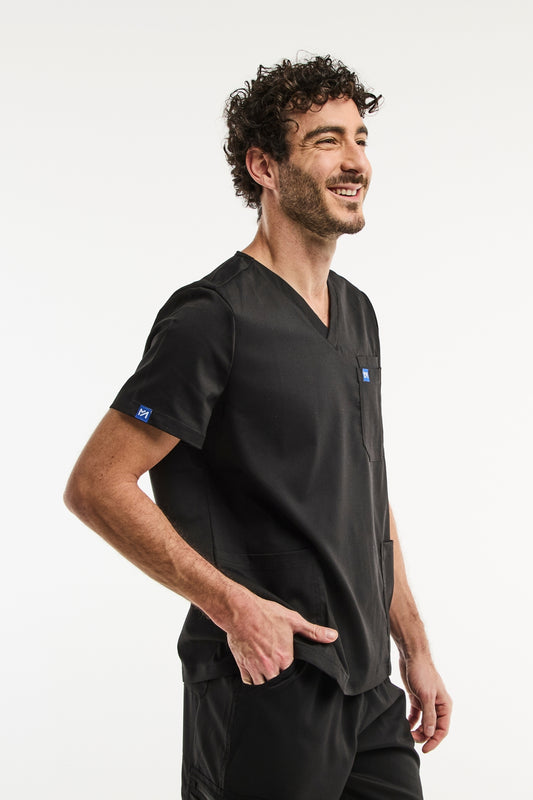 LUCA - Tunique médicale - Homme - Noir