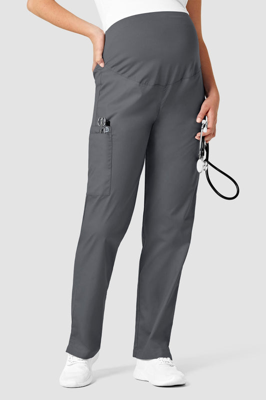 WonderWork - Pantalon médical femme maternité - Gris