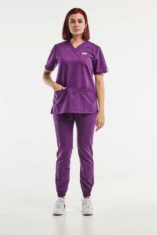Slimfit - Tenue médicale - Violet