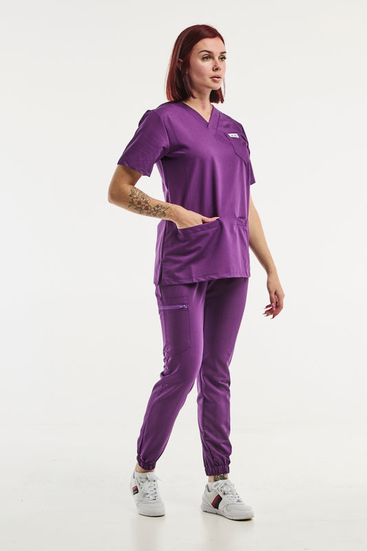 Slimfit - Tenue médicale - Violet