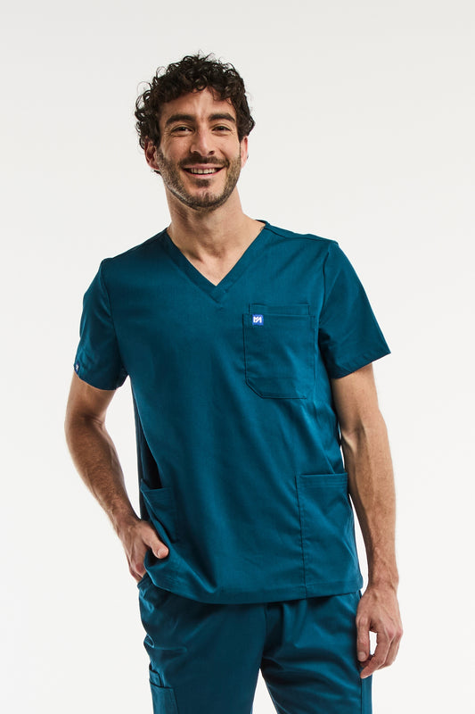 LUCA - Tunique médicale - Homme - Turquoise