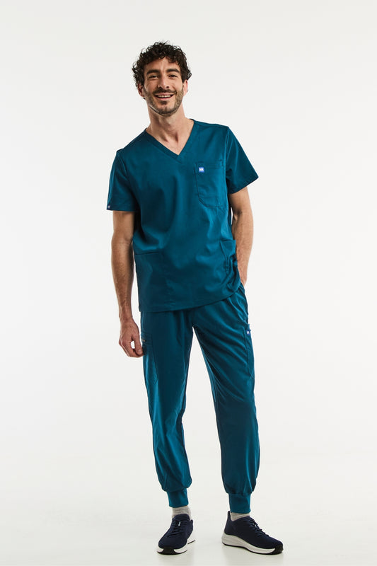 LUCA Jogger - Tenue médicale - Homme - Turquoise