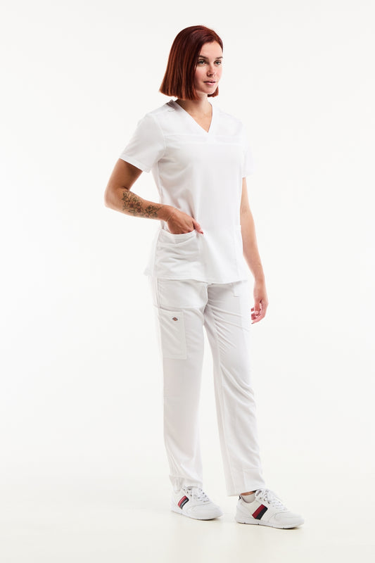 Balance by Dickies® - Tenue de bloc - Femme - Blanc