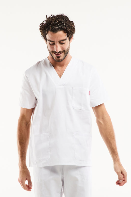 Velilla - Tunique médicale - Unisexe - Blanc