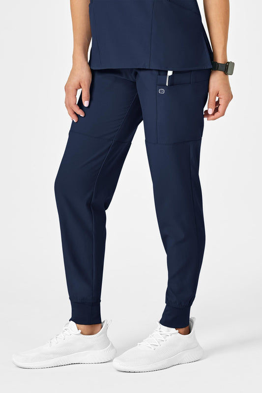 W123 - Pantalon de bloc - Femme - Bleu marine