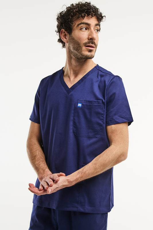 LUCA - Tunique médicale - Homme - Bleu Marine