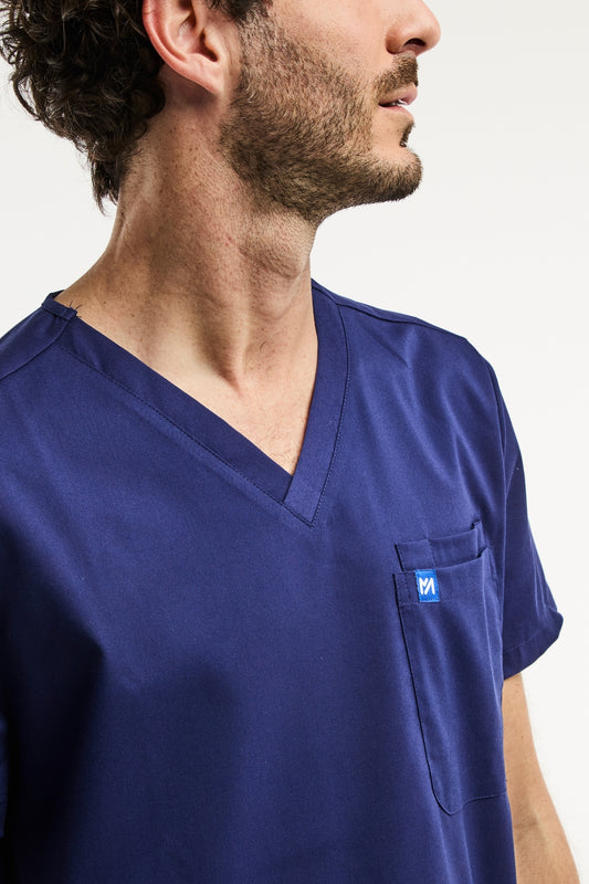 LUCA - Tunique médicale - Homme - Bleu Marine