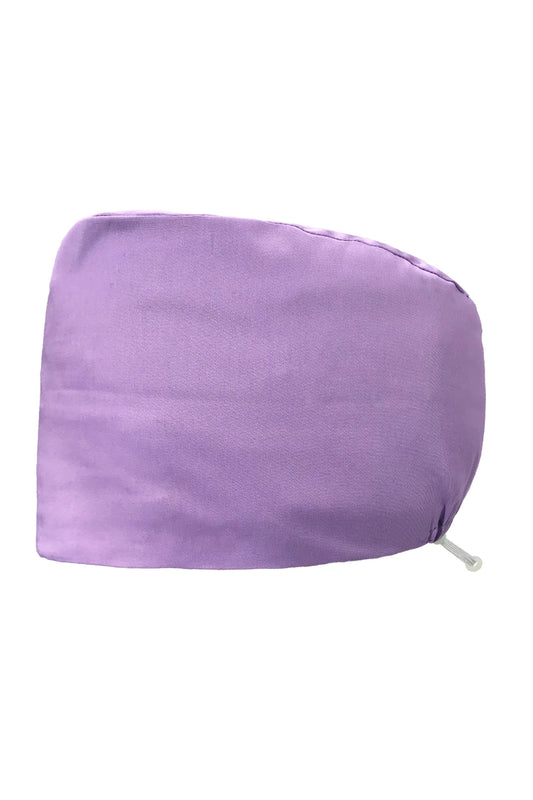 Calot chirurgien/bloc opératoire - Mauve - Cheveux longs