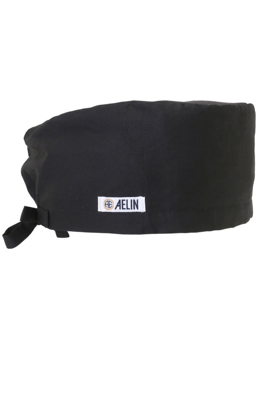 Calot médical – Noir – Couvrant