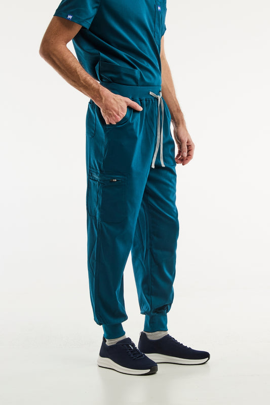LUCA jogger - Pantalon médical - Homme - Turquoise