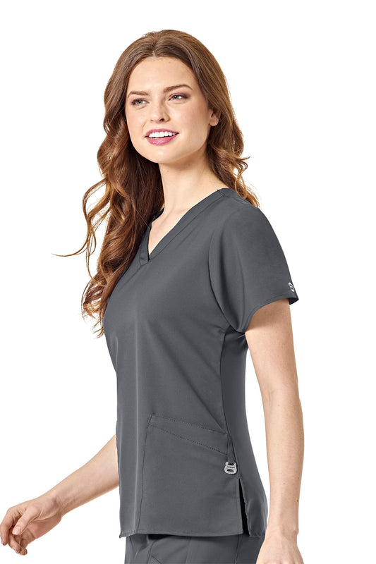 W123 - WonderWink - Tenue de bloc - Femme - Gris