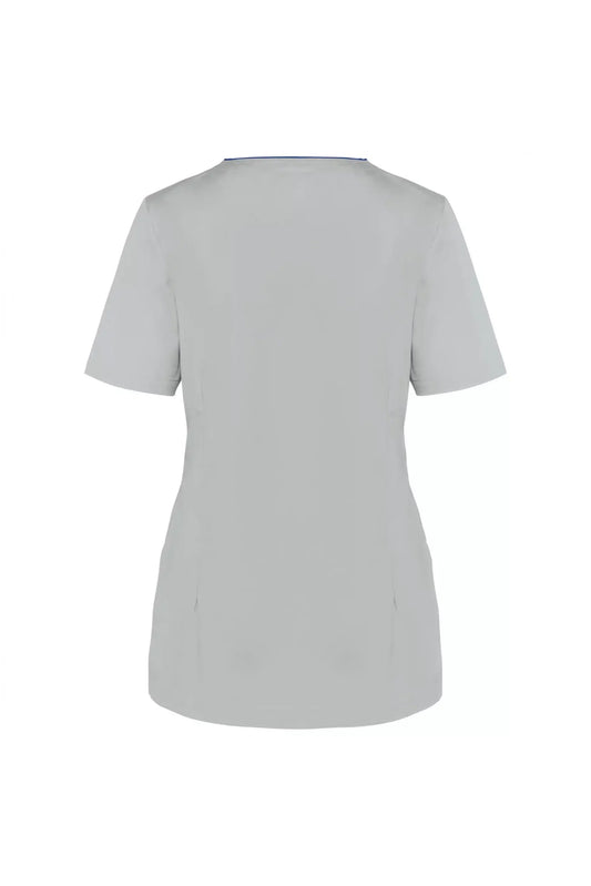 Lima - Blouse médicale - Femme - Lavage à 75°- Gris Clair