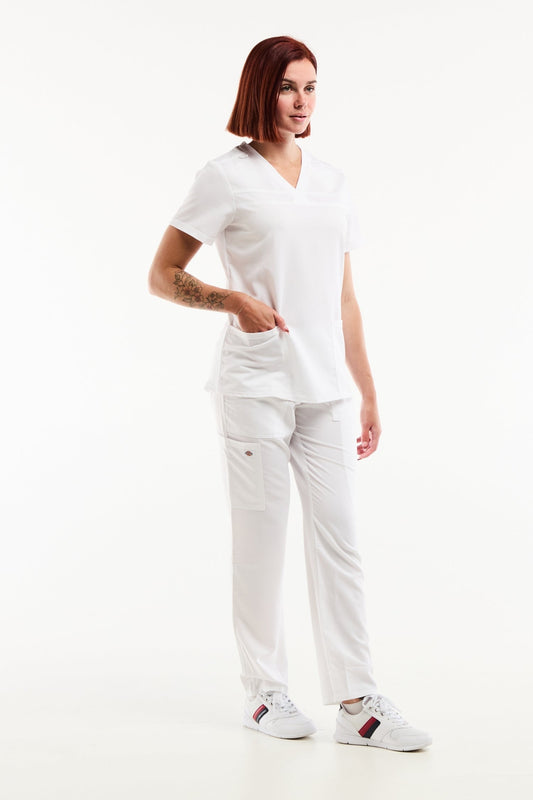 Balance by Dickies® - Tenue de bloc - Femme - Blanc
