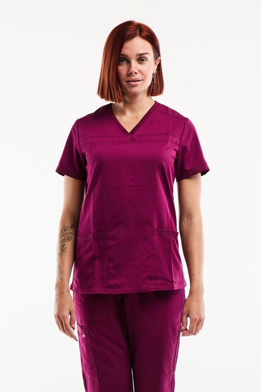 Balance by Dickies® - Tunique médicale - Femme - Bordeaux